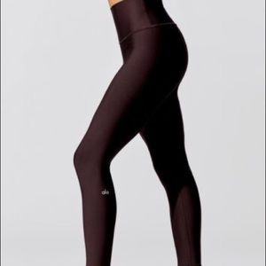 Alo 7/8 High-Waisted Airlift Legging Oxblood